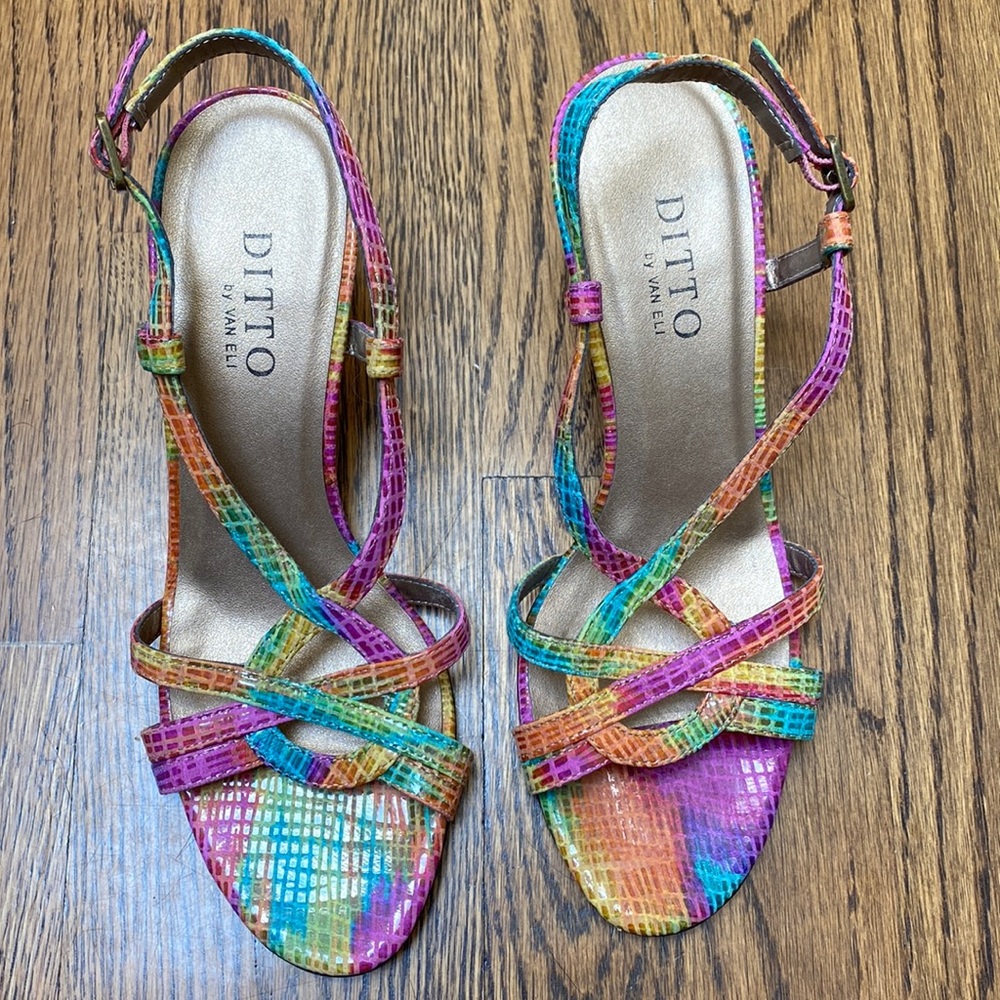 Ditto by Van Eli Rainbow Heels